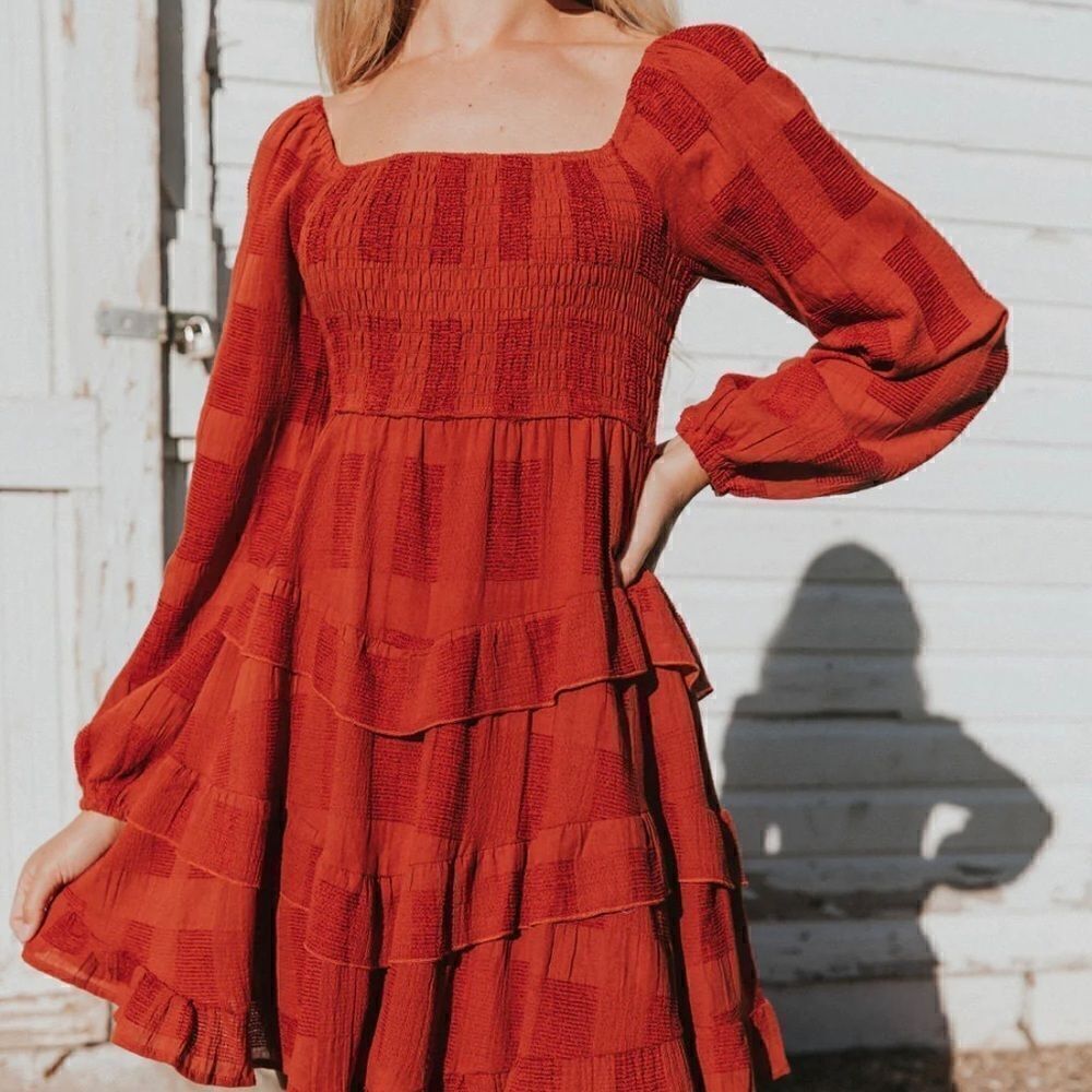 It's About Time Tiered Dress - Picture 7 of 8